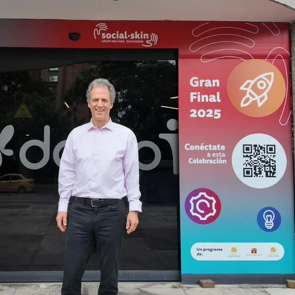 Miguel Cortés, presidente del Grupo Bolívar, en nota sobre emprendedores que ganaron hasta 12.000 dólares