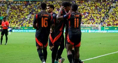 Foto Selección Colombia, en nota de que a Jhon Arias de Selección Colombia recibió noticia en Fluminense por nuevo fichaje