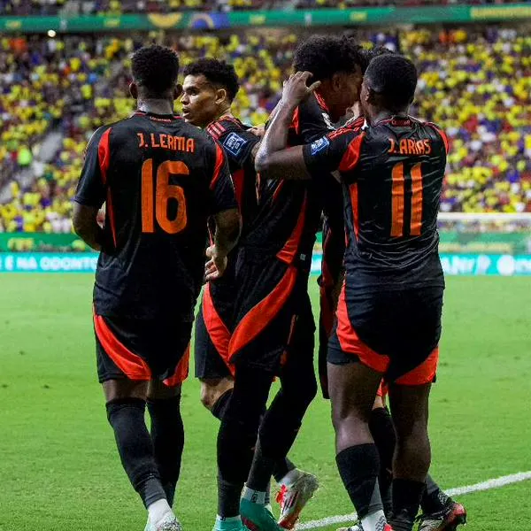 Foto Selección Colombia, en nota de que a Jhon Arias de Selección Colombia recibió noticia en Fluminense por nuevo fichaje