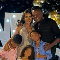 Maren Garccía, Ómar Geles e hijos / Instagram: @maren.garcia