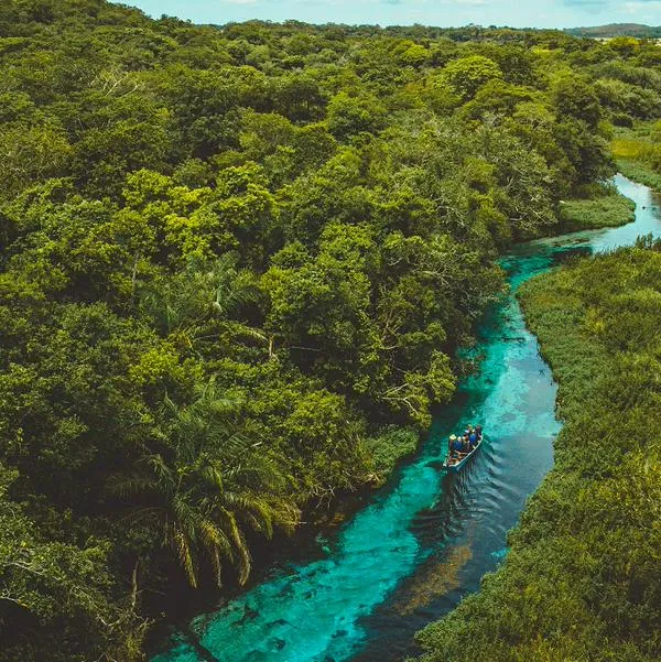Rio Sucuri, en nota sobre que es el más cristalino del mundo