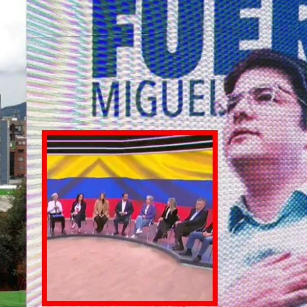 Gesto que sorprendió de candidatos en RCN, ante atentado contra Miguel Uribe