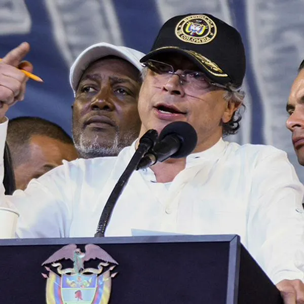 Gustavo Petro , en su discurso en Cali