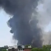 Impactantes Imágenes del accidente de avión con cerca de 200 pasajeros
