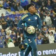 Iván Arboleda, arquero de Millonarios, molesto con versiones de salida del club