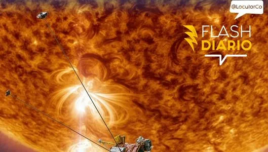 El polo sur del Sol