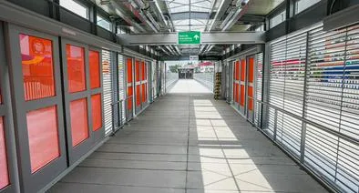 Estación de Transmilenio Olaya renovada, en nota sobre que entró en operación