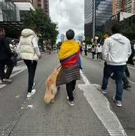 Rechazo a Claudia López en marchas