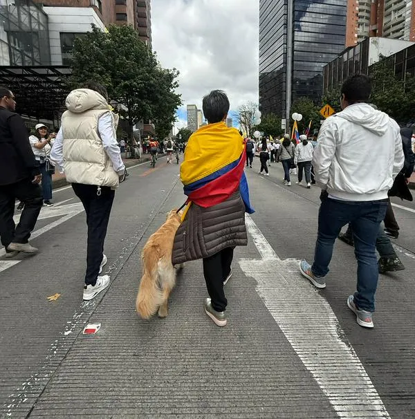 Rechazo a Claudia López en marchas