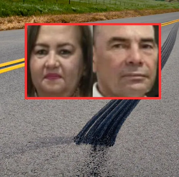 Esposos murieron en grave accidente de tránsito: chocaron cuando iban en moto