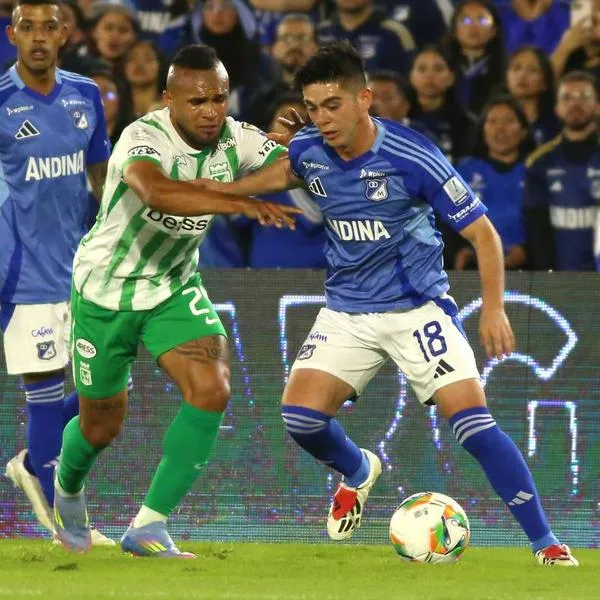 Foto de Andrés Sarmiento y Daniel Ruiz,  en nota de qué pasa si Millonarios gana, pierde o empata con Nacional en Liga Betplay 2025