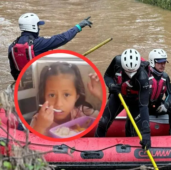Desapareció niña de 8 años luego de caer al río Tunjuelito, en el sur de Bogotá y mientras estaba jugando con sus primos por mojarse los pies. 