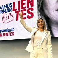 Vicky Dávila inscribe Movimiento Valientes para la Presidencia de 2026: qué dijo