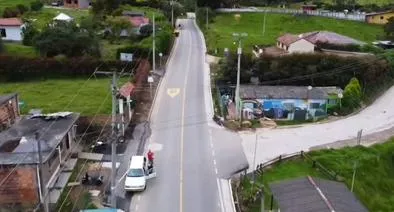 Nueva vía que conecta a Bogotá con La Calera