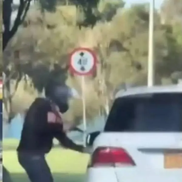 Ladrones cometieron violento atraco a conductor en la avenida Boyacá: hay video