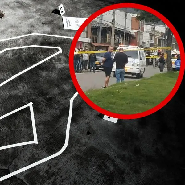 Ladrones fueron abatidos en Bogotá.