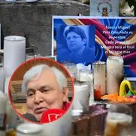 Jorge Barón estuvo en la Fundación Santa Fe y habló con el papá de Miguel Uribe