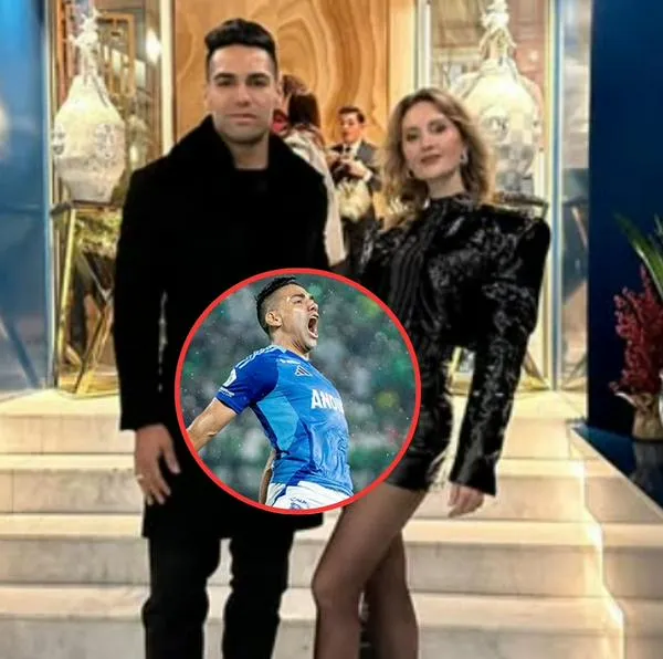 Falcao García y Lorelei Tarón