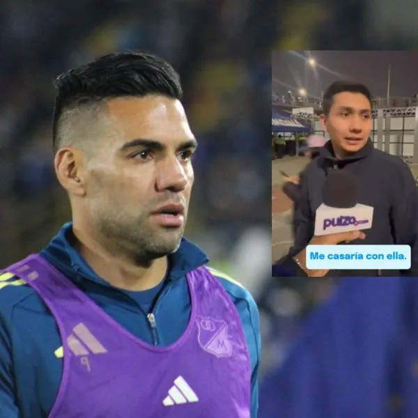 Hinchas de Millonarios y respuestas sobre posible título ahora con Falcao