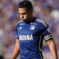 Falcao estalló contra el Var y reclamó por jugada en Millonarios-Santa Fe
