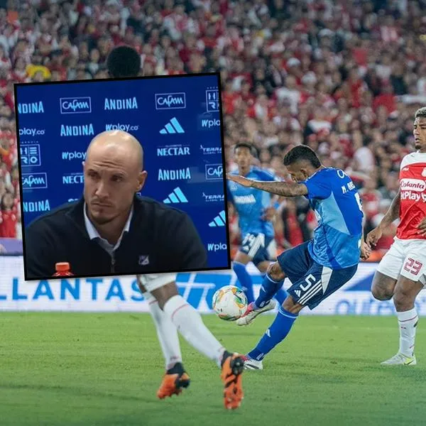 Millonarios hoy: David Gonzáles responde pregunta incómoda sobre Gustavo Serpa