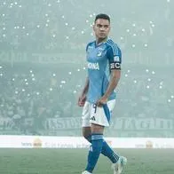 Falcao estalló.