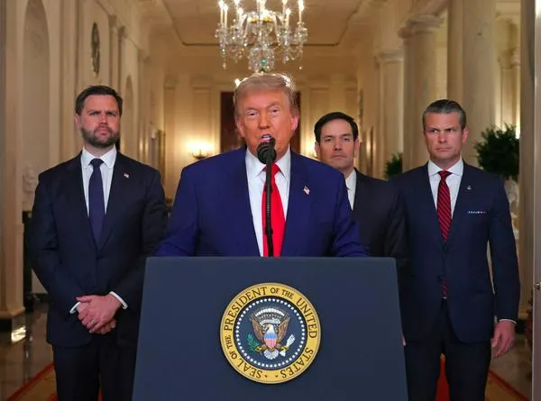 Rueda de prensa de Donald Trump sobre ataques a Irán hoy: dijo qué es lo próximo