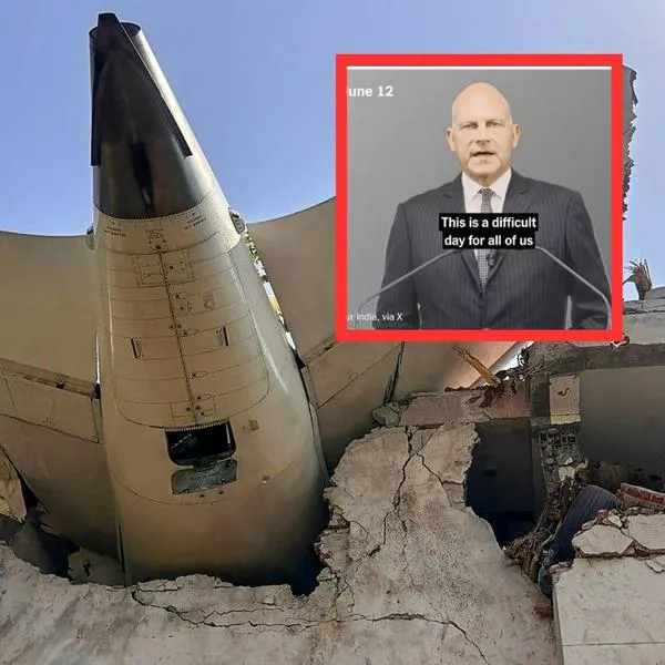 Director de Air India, criticado por copiar discurso tras accidente de avión