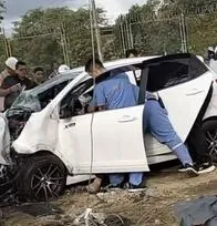 Falleció conductor que se accidentó contra puente en construcción en el sur de Neiva