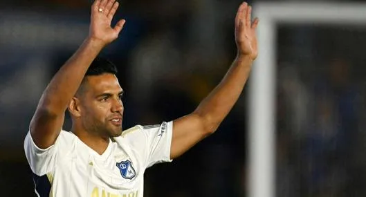 Foto de Falcao García, en nota de cuáles son las ofertas para Falcao García del exterior para salir de Millonarios