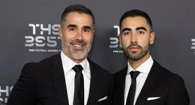 Juan Pablo Ángel y su hijo Gerónimo, en nota sobre que el joven participará en el 'Desafío' 2025