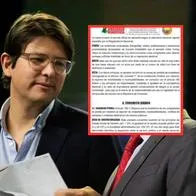Dicen quiénes están detrás de la demanda contra Miguel Uribe Turbay, que además piden la pérdida de la investidura como senador. 