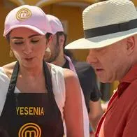 Pelea entre Yesenia Valencia y Jorge Rausch antes de la eliminación