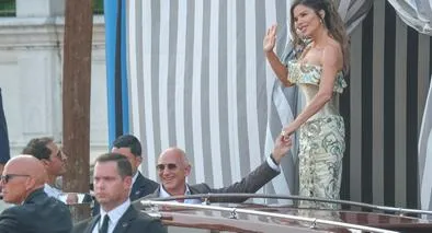 Jeff Bezos y Lauren Sanchez / Getty