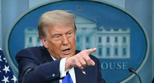 Trump pone la mira en varias zonas.