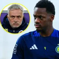 Jhon Jáder Durán y José Mourinho