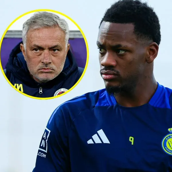 Jhon Jáder Durán y José Mourinho