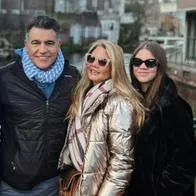 Se casó la hija de Carlos Calero y así lució la novia con su vestido en Grecia