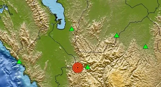 Temblo duró en Colombia en la mañana de este domingo y que hizo sacudir el desayuno: "Rugió la tierra", dijo una persona. 