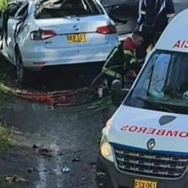 Accidente en Antioquia dejó 3 muertos porque conductor perdió el control