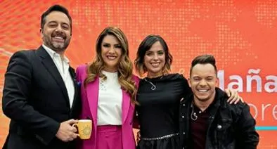 Presentadores de 'Mañana express' / Instagram: @dannygalviss