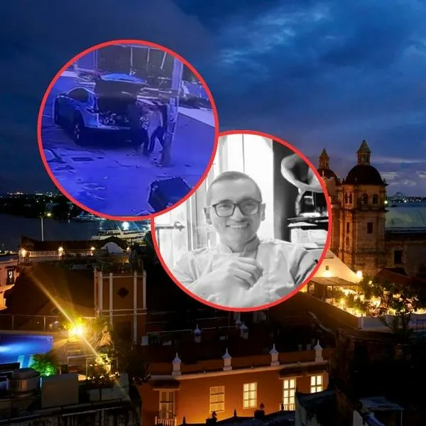 Imágenes del asesinato del chef Luis Dionisio Ruiz en Cartagena, en medio de un robo