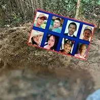 Ellos fueron los líderes sociales y religiosos asesinados en Calamar, Guaviare. Fueron enterrados en una fosa común