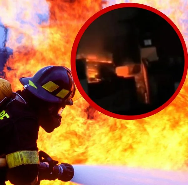Incendio en Itagüí (Antioquia): pelea terminó con casa en llamas