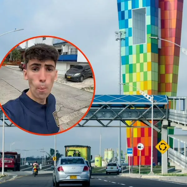 Influencer Sxgarra visitó Colombia: sorpresa con carros con vidrios polarizados