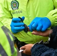 Policía Nacional haciendo una captura