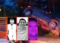 Accidente de transito en Paipa, Boyacá: 3 hombres murieron al chocar carro BMW