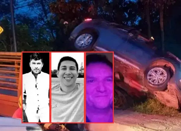 Accidente de transito en Paipa, Boyacá: 3 hombres murieron al chocar carro BMW