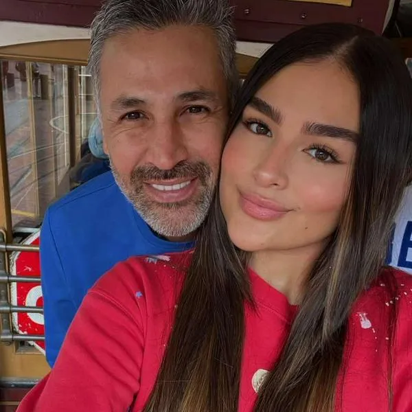 Foto de Mario Yepes con su hija, en nota de a qué se dedica hija de Mario Yepes, cercana al exfutbolista de Masterchef 2025