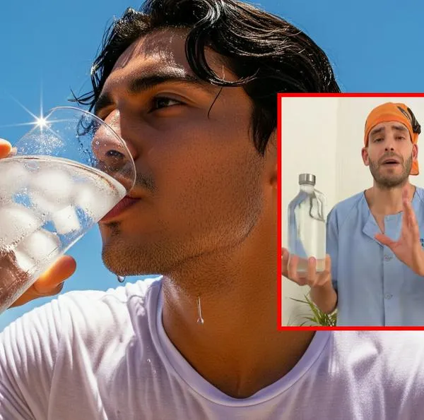 Enfermero explica peligro de tomar agua fría tras estar en calor: video viral